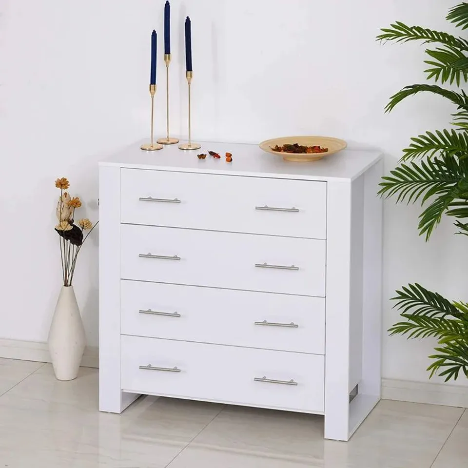 HOPKINT 4 DRAWER 90CM W CHEST OF DRAWERS