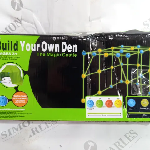 BOXED BUILD YOUR OWN DEN THE MAGIC CASTLE 