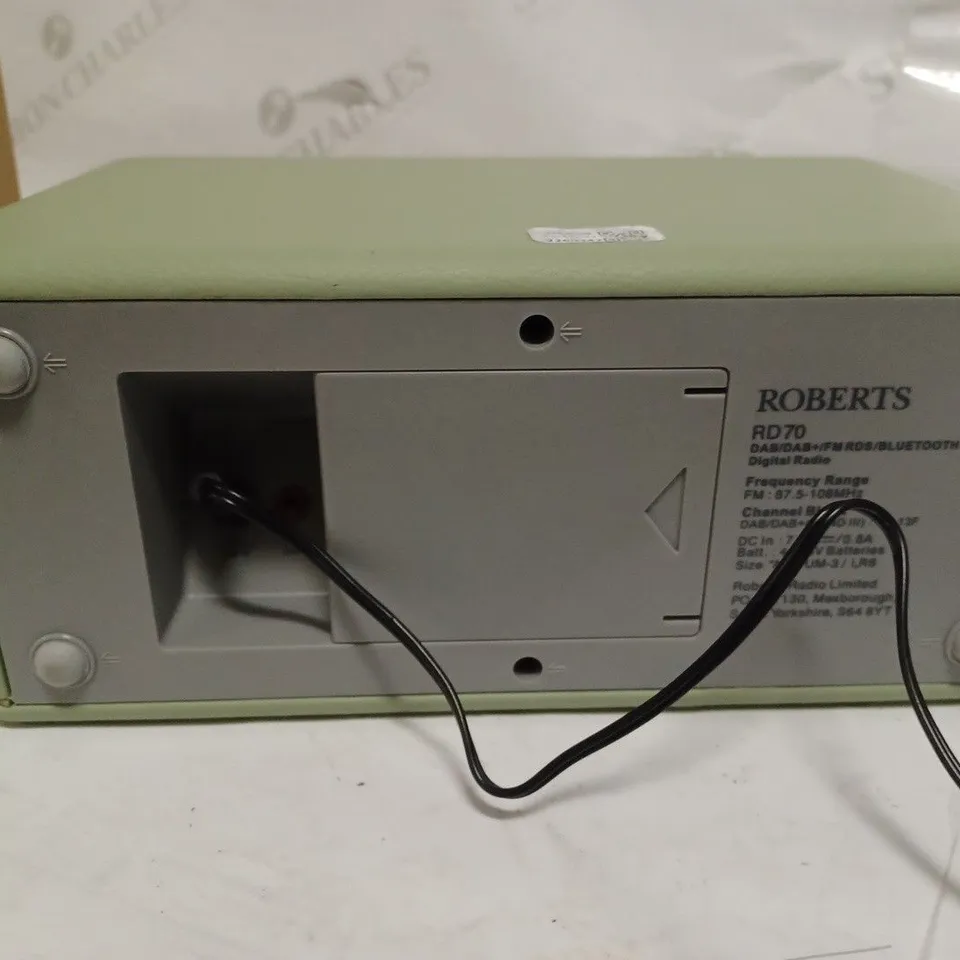 ROBERTS RD70 DAB/DAB+/FM RDS/BLUETOOTH DIGITAL RADIO