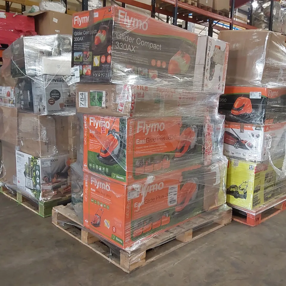 PALLET OF APPROXIMATELY UNPROCESSED 13 RAW RETURN HOUSEHOLD AND ELECTRICAL GOODS TO INCLUDE;