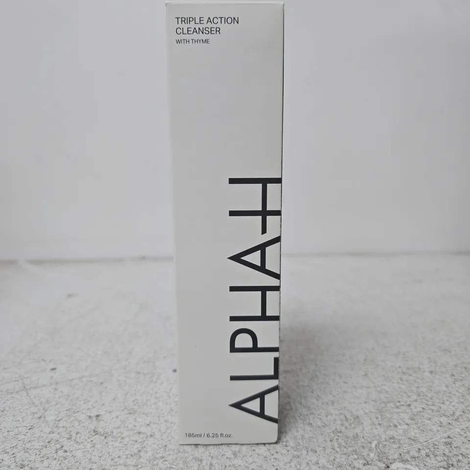 ALPHA-H TRIPLE ACTION CLEANSER WITH THYME – 185ML