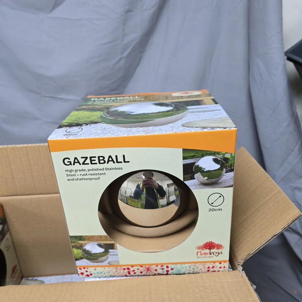 6x GAZEBALLS FOR GARDEN