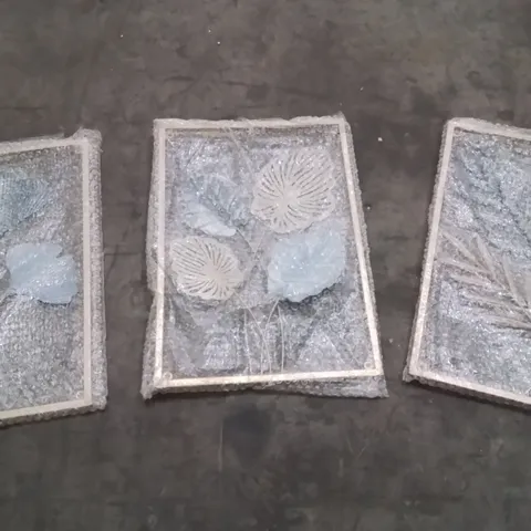 BOXED MOGENS 3-PIECE FRAMED ART 