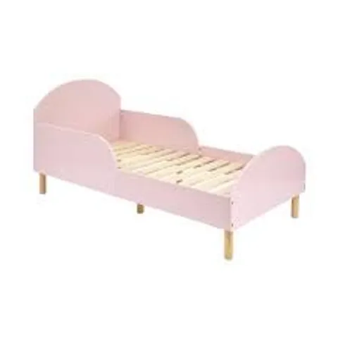 BOXED LIBERTY HOUSE TOYS CHILDREN'S TODDLER BED PINK LHT11046 (1 BOX)