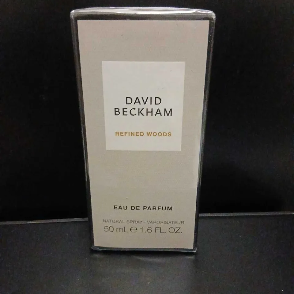 BOXED AND SEALED DAVID BECKHAM REFINED WOOD EAU DE PARFUM 50ML