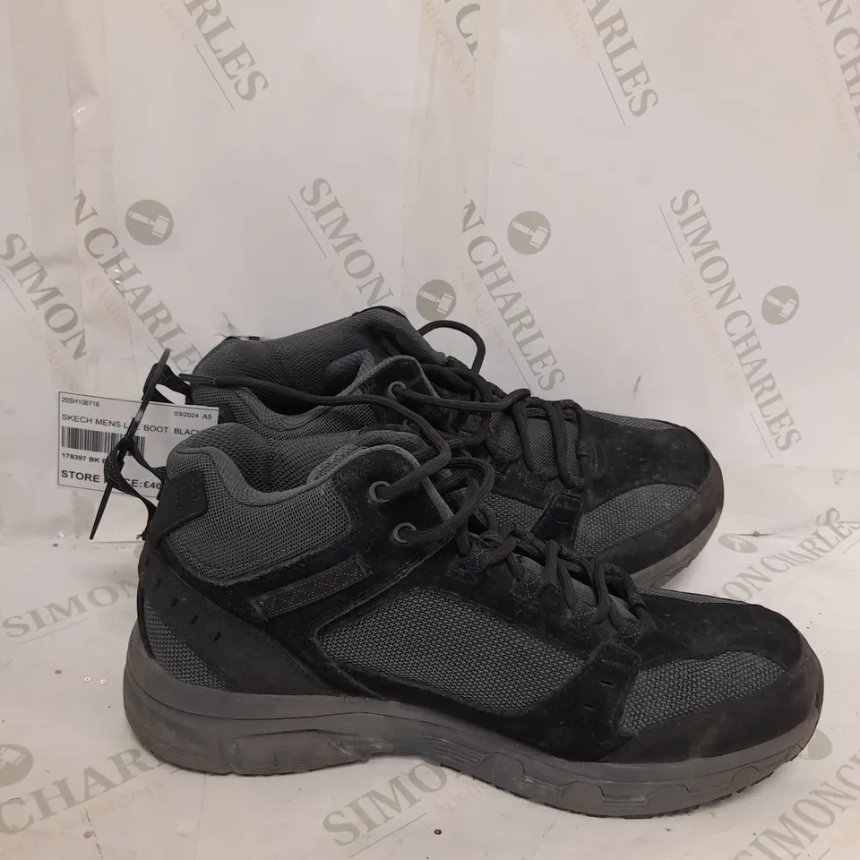 SKECHERS MEN'S OAK CANYON MID TOP LACE BOOT SIZE 10