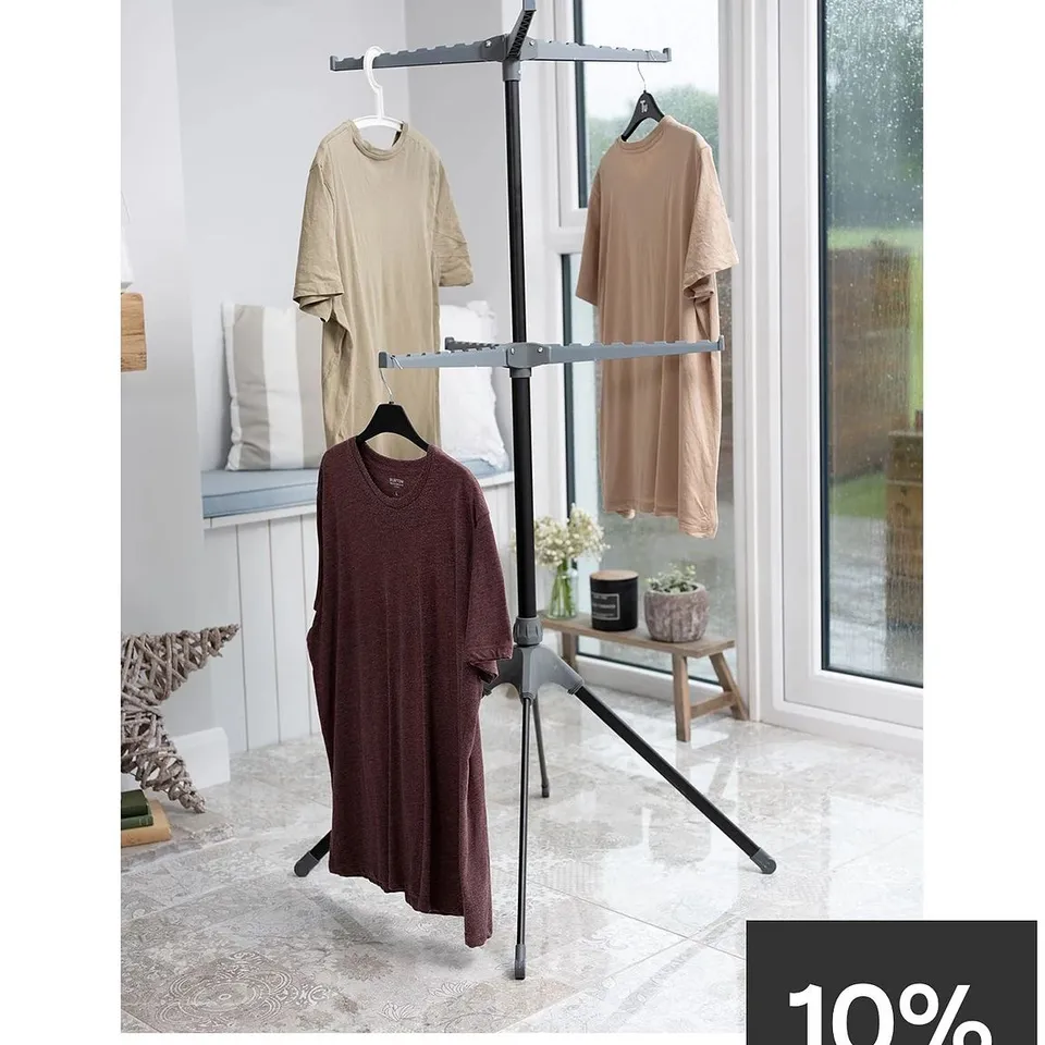 ADDIS UTILITY 6-ARM CLOTHES HANGER
