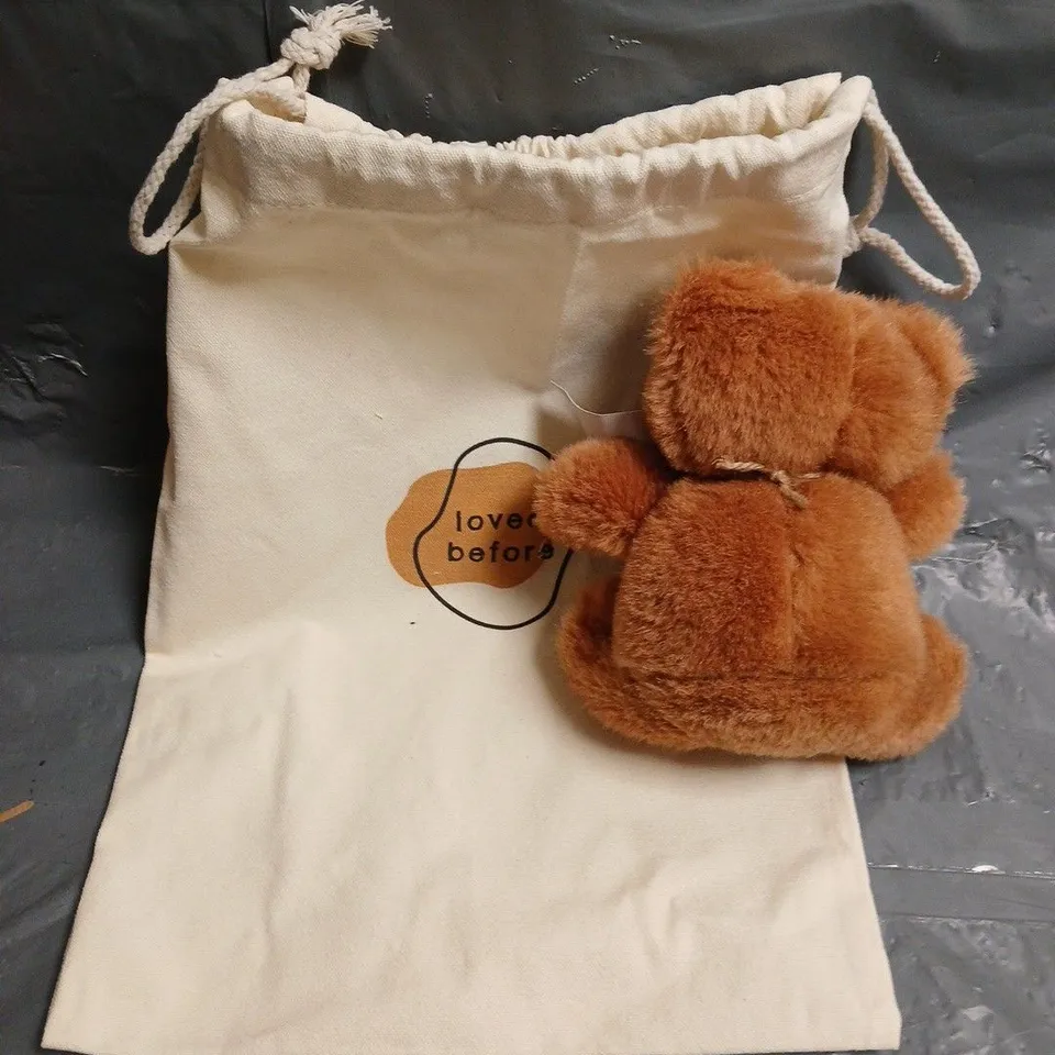 LOVED BEFORE BROWN BEAR PLUSHIE