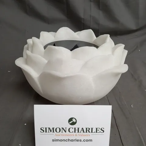 BOXED MY GARDEN STORIES LARGE LED LOTUS LIGHT