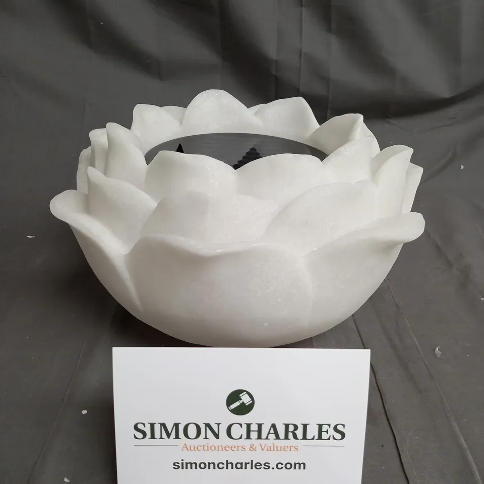 BOXED MY GARDEN STORIES LARGE LED LOTUS LIGHT