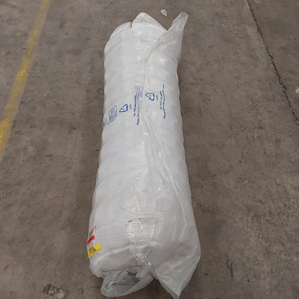 QUALITY BAGGED AND ROLLED 4'6" DOUBLE SERENITY HYBRID COIL AND MEMORY FOAM MATTRESS