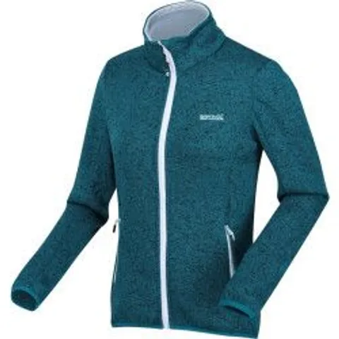 REGATTA NEWHILL FULL ZIP FLEECE SEA HAZE UK SIZE 10