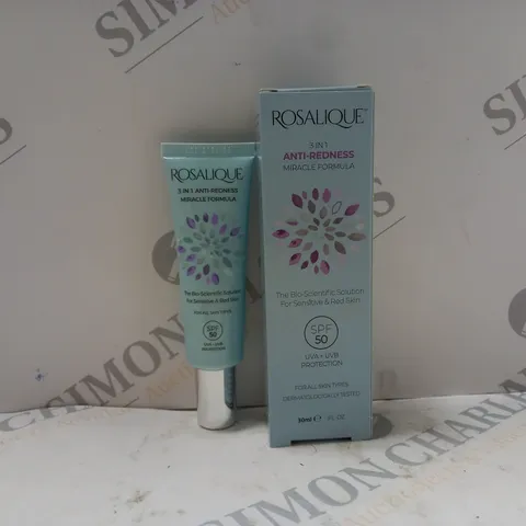 ROSALIQUE 3 IN 1 ANTI REDNESS MIRACLE FORMULA 30ML