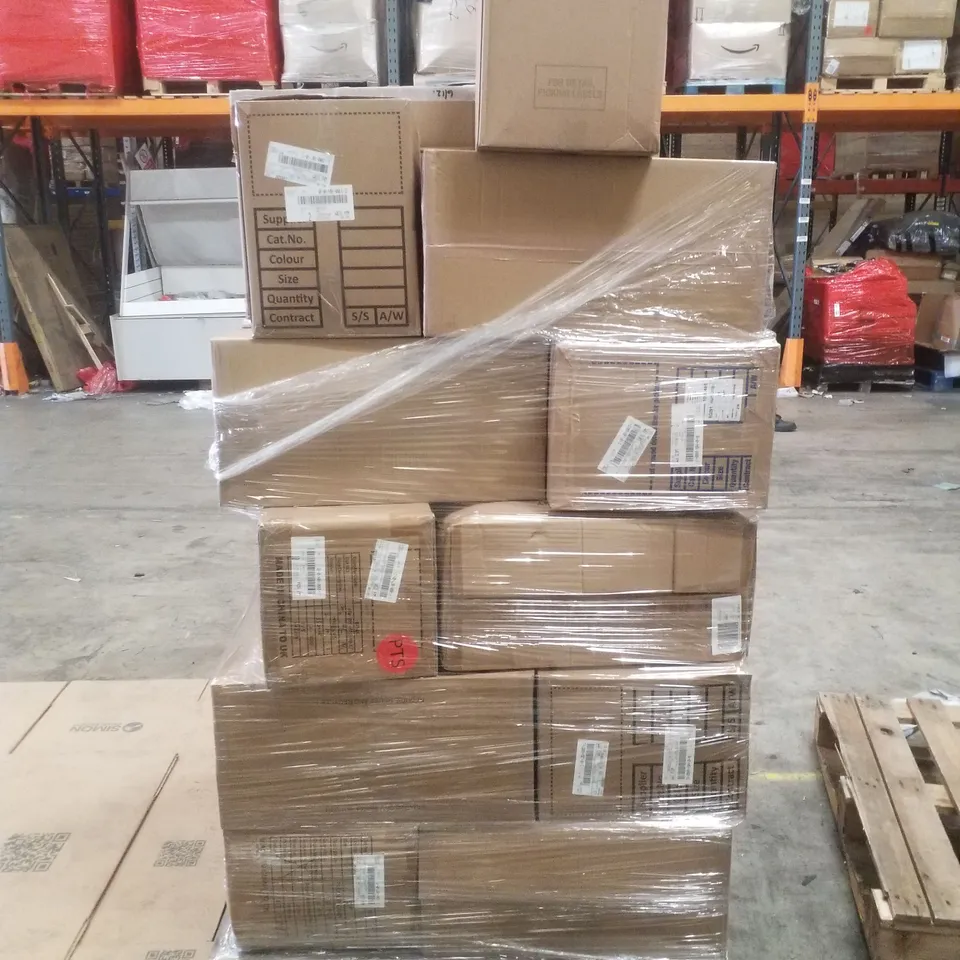 PALLET OF APPROXIMATELY 197 BRAND NEW WOMEN'S QUALITY DESIGNER CLOTHING ITEMS TO INCLUDE; JD WILLIAM'S WRAP MIDI SKIRT, JD WILLIAM'S PADDED COAT, JD WILLIAM'S LACE HIGH NECKTOP