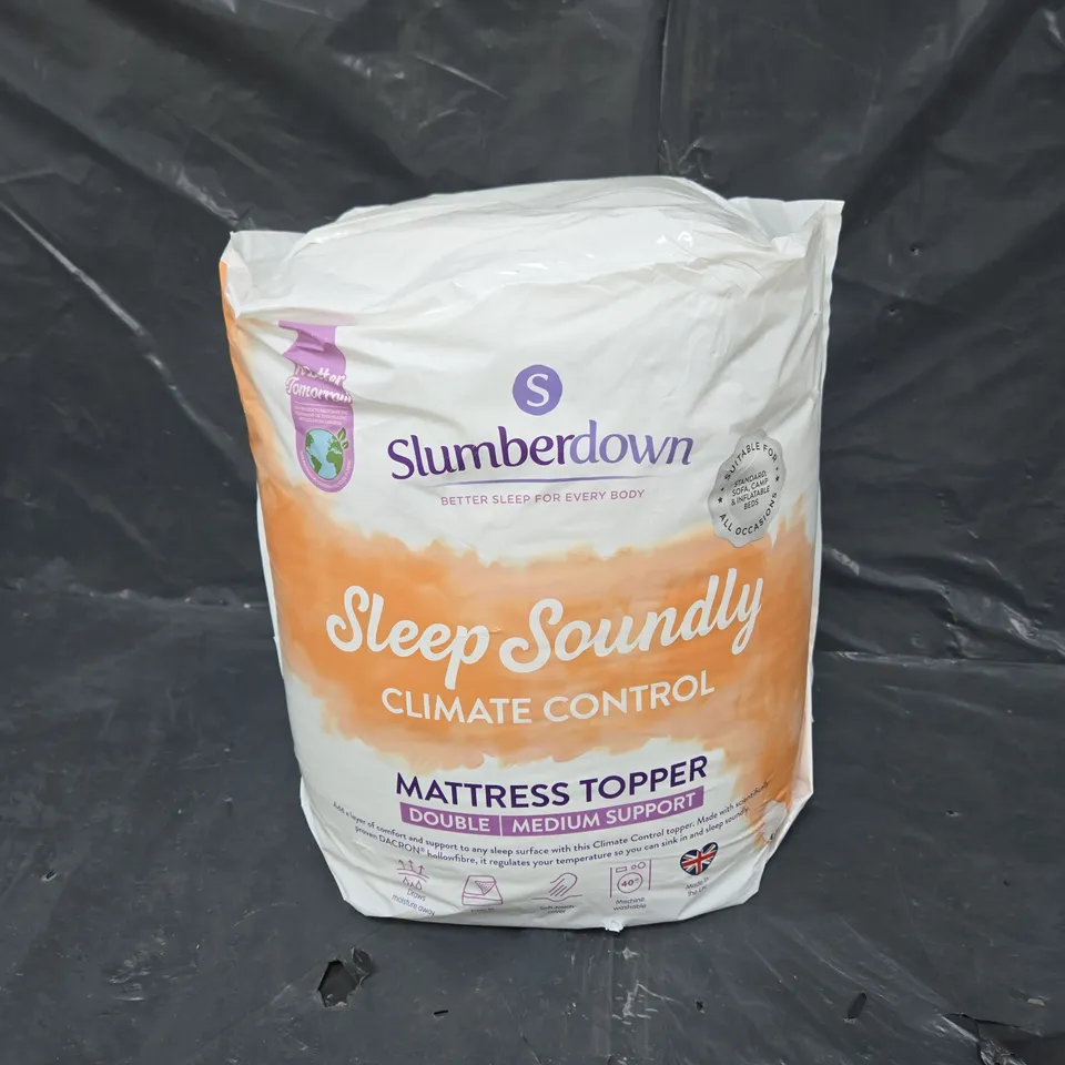 SLUMBERDOWN MATTRESS TOPPER - DOUBLE 