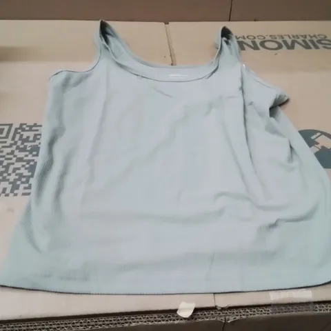 BOXED BRAND NEW APPROXIMATELY 17 SIMPLY BE RIBBED TANK TOP KHAKI SIZE 18