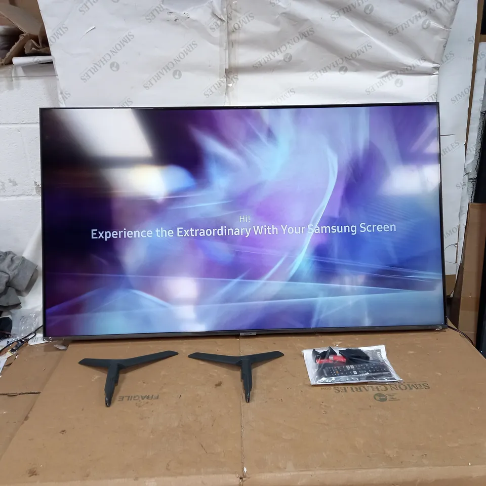 SAMSUNG UE50AU7100KXXU 50 INCH 4K ULTRA HD HDR SMART TELEVISION