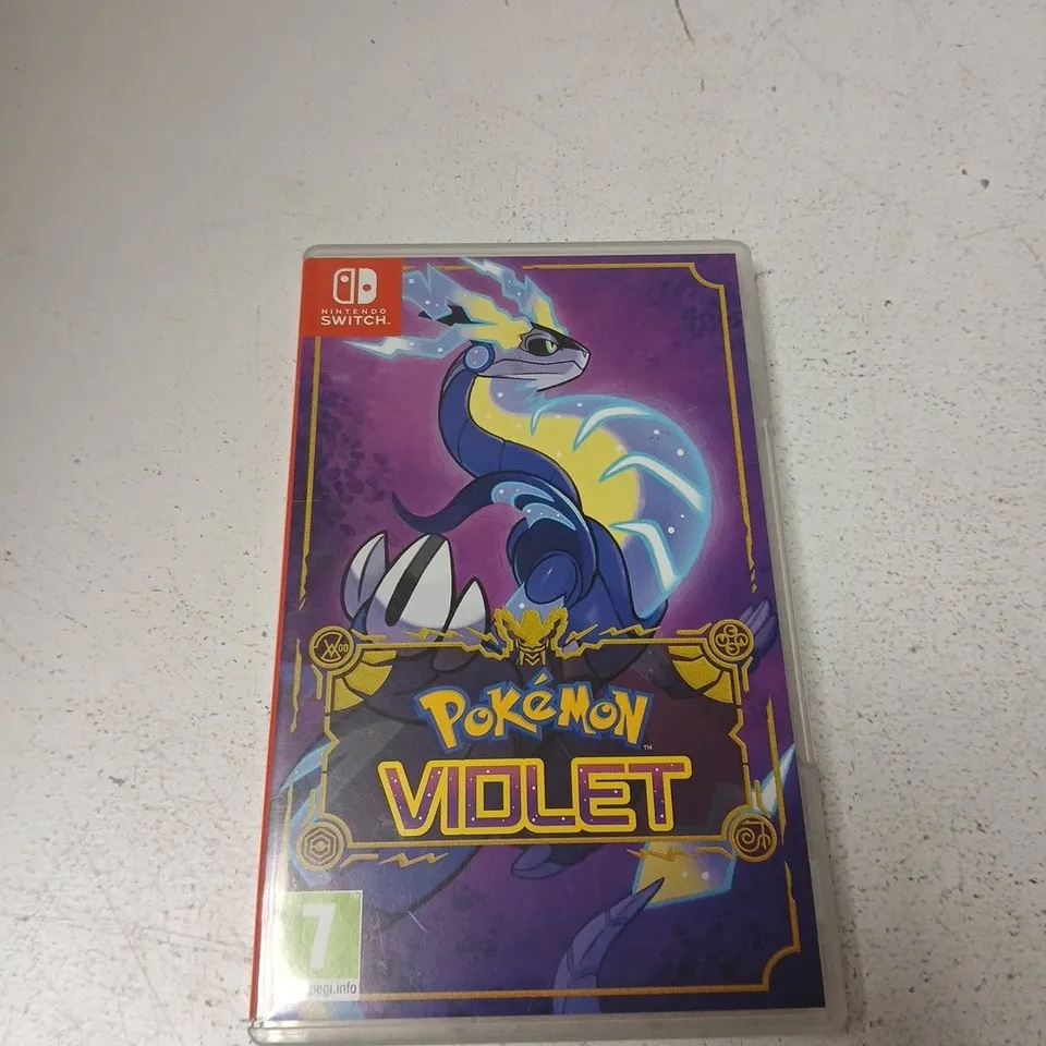 POKÉMON VIOLET – NINTENDO SWITCH GAME CARD (CASE INCLUDED)