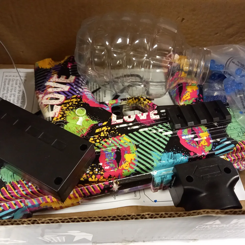BOXED MP9 GEL BALL BLASTER GUN