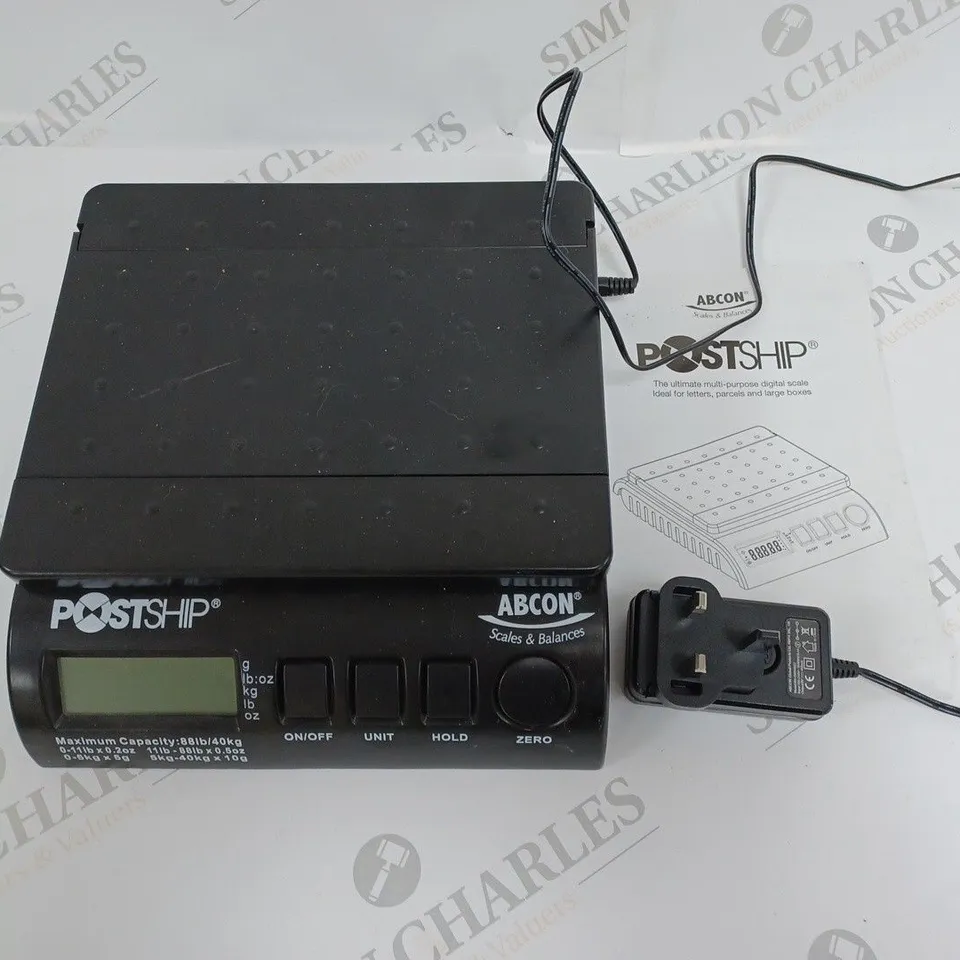 ABCON POSTSHIP MULTI-PURPOSE DIGITAL SCALES