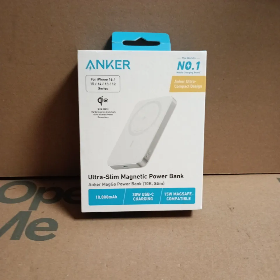 ANKER MAGGO ULTRA-SLIM MAGNETIC POWER BANK 10,000MAH – MAGSAFE COMPATIBLE