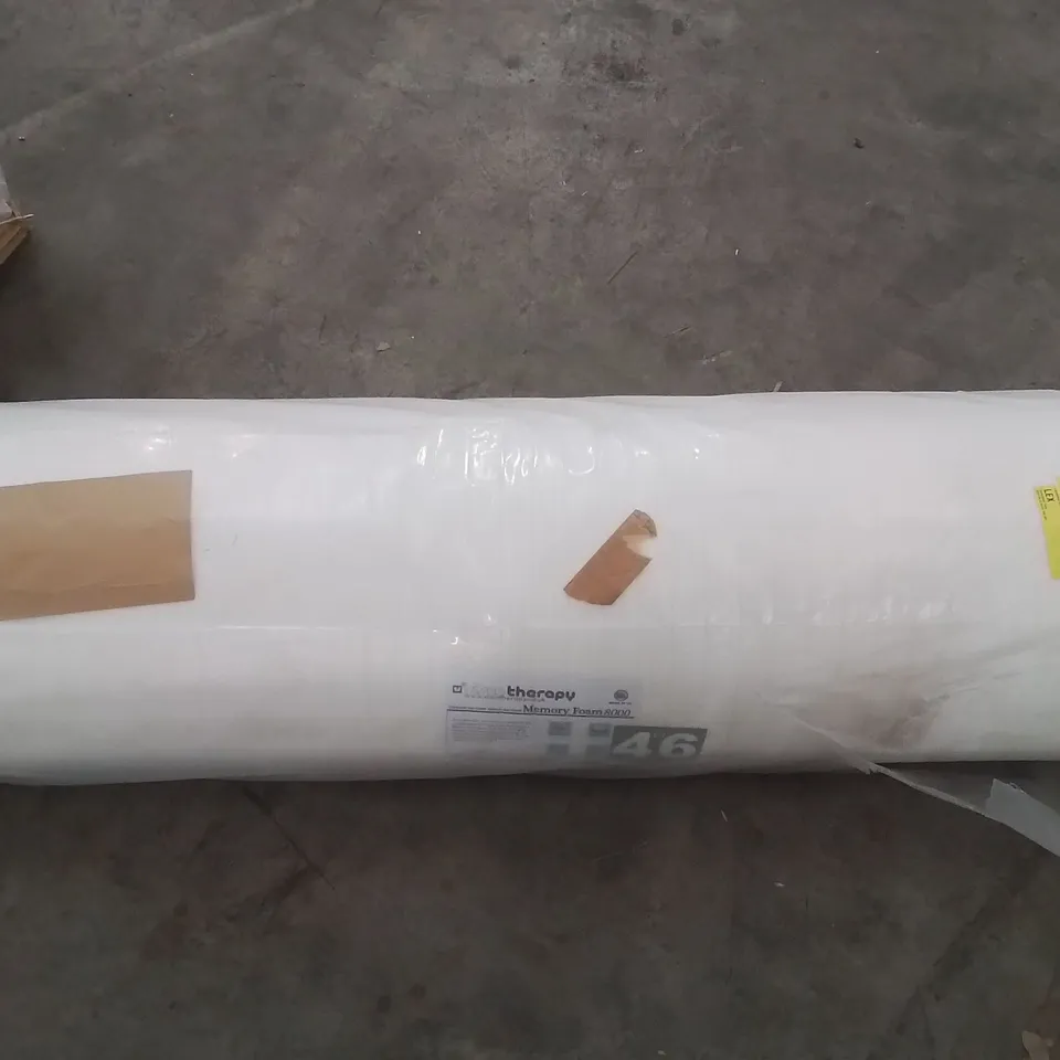 QUALITY BAGGED AND ROLLED MEMORY FOAM DOUBLE MATTRESS 