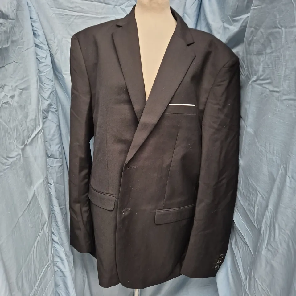 MEN'S BLACK SUIT SET – JACKET, WAISTCOAT & TROUSERS (SLIM FIT) – BY YOUTHUP