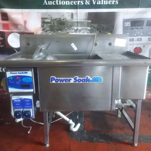 POWER SOAK COMMERCIAL WASHING STATION