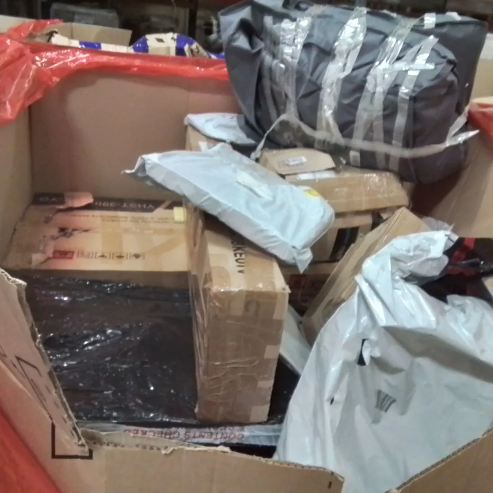 PALLET OF ASSORTED HOUSEHOLD GOODS AND PRODUCTS TO INCLUDE;PAN,BOTTLE WASHING MACHINE,CAT LITTER TRAY 