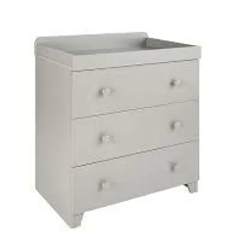 BOXED LITTLE ACORNS CLASSIC DRESSER/CHANGER - LIGHT GREY (2 BOXES)