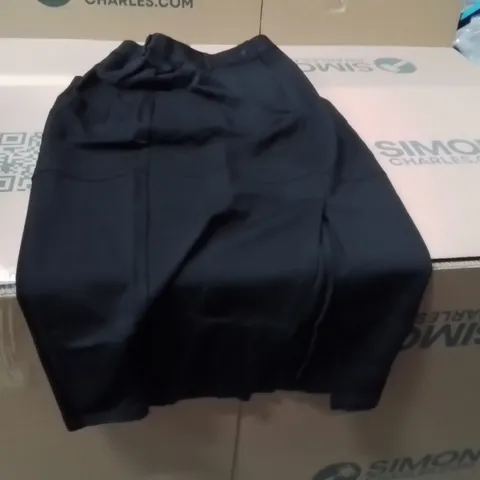 BOXED BRAND NEW APPROXIMATELY 12 JD WILLIAMS PONTE COLUMN SKIRT BLACK SIZE 10