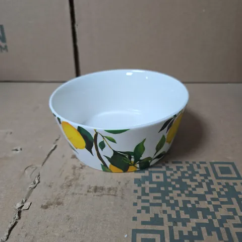 BOX OF APPROXIMATELY 24 LEMON TREE CEREAL BOWL 