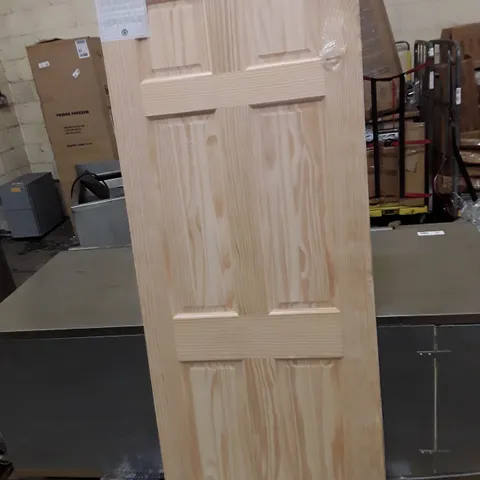 ROSINA 6 PANEL CLEAR PINE INTERNAL DOOR 75"×30"