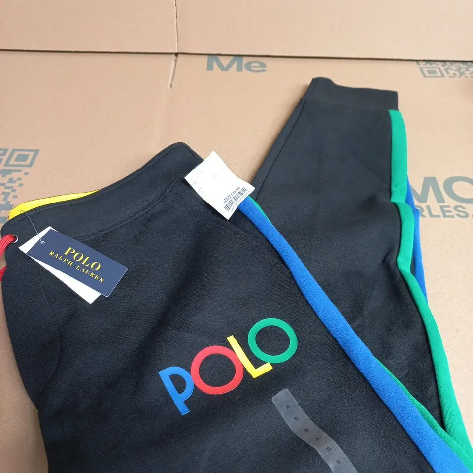 POLO RALPH LAUREN MULTI COLORED JOGGERS SIZE XL