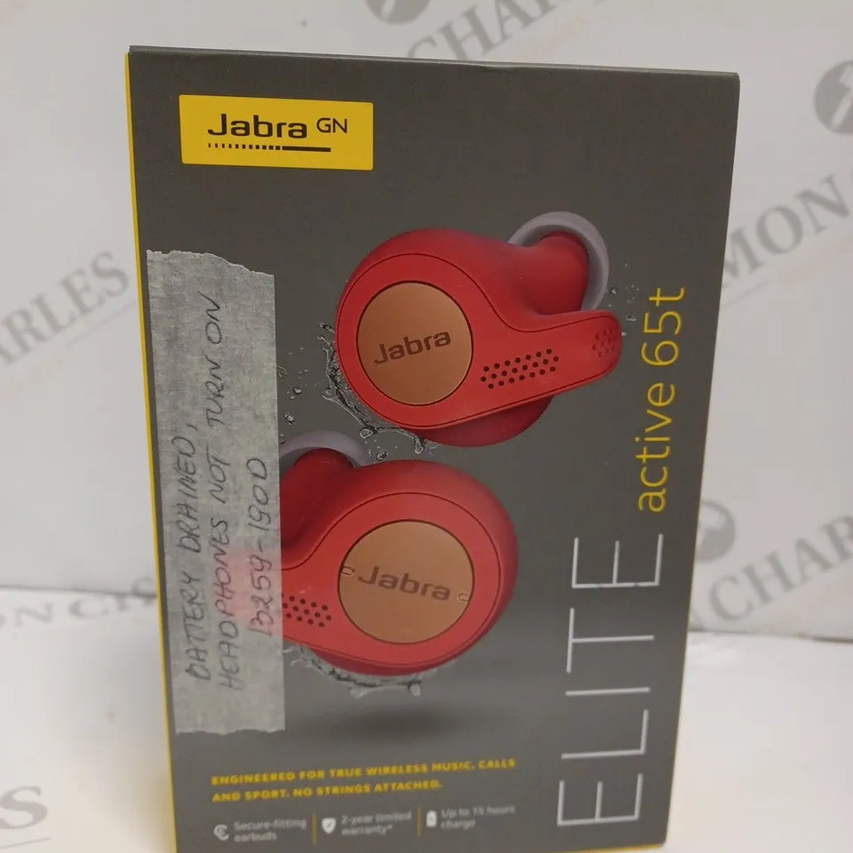 BOXED JABRA ELITE ACTIVE 65T EARBUDS