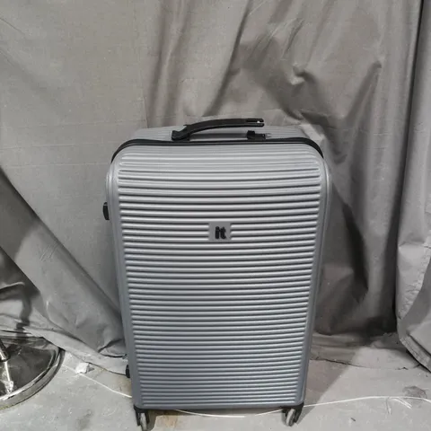 UNBOXED IT LUGGAGE GREY SUITCASE