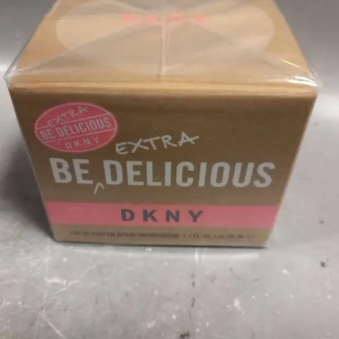 BOXED AND SEALED BE EXTRA DELICIOUS DKNY EAU DE PARFUM 50ML