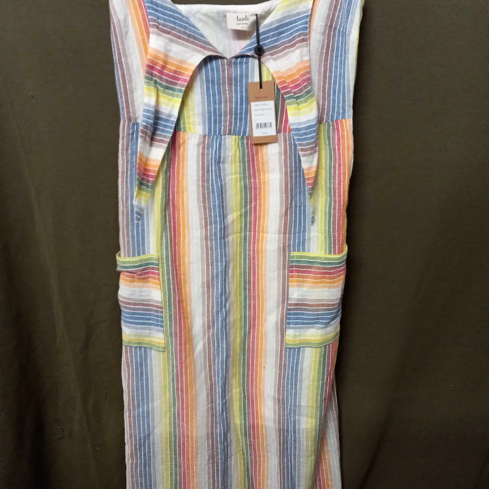 HUSH ROSATO MULTI STRIPE SUNDRESS - SIZE 6