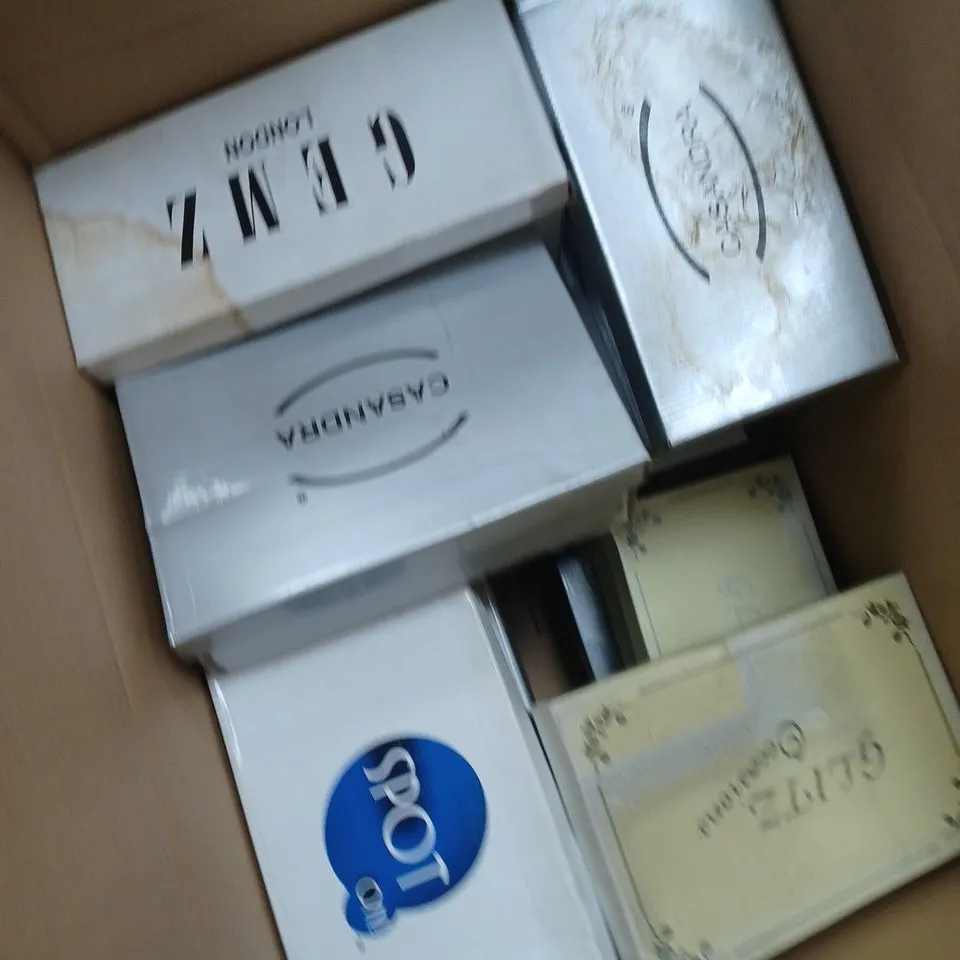 BOX OF APPROXIMATELY 10 ASSORTED SHOES TO INCLUDE HIGH BOOTS, LOW HEELS, HIGH HEELS ETC