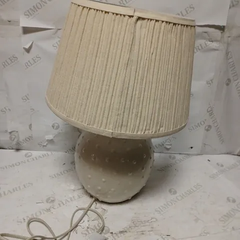 JOHN LEWIS SEAFOAM TABLE LAMP