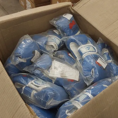 BOX CONTAINING A LARGE QUANTITY OF KIDS BOXING GLOVES 