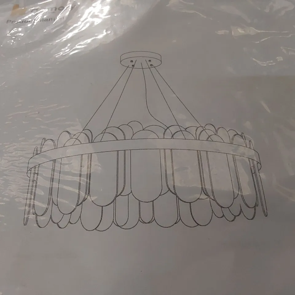 BOXED HOMARY PENDANT LIGHT