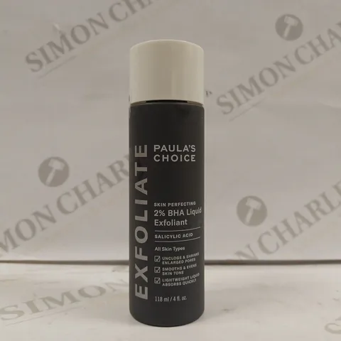 PAULA'S CHOICE SKIN PERFECTING 2% BHA LIQUID EXFOLIANT 118ML
