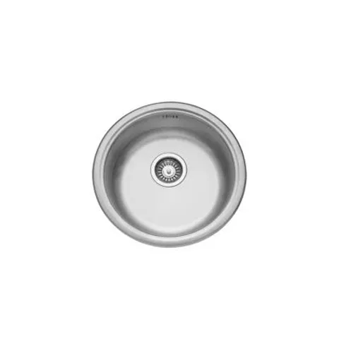 BOXED ROUND BOWL 450MM BRUSHED FINISH 