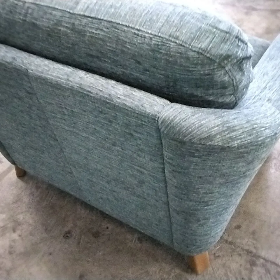 QUALITY BRITISH DESIGNED & MANUFACTURED G PLAN HATTON FORMAL BACK SNUGGLER POWER RECLINER CHAIR WAFFLE MARINE FABRIC  