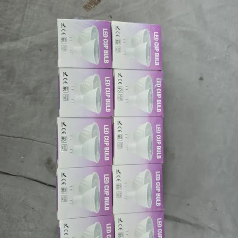 LED CUP BULB – 12-PACK (12 BOXED BULBS)