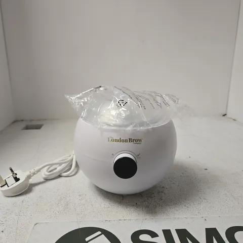 THE LONDON BROW DIGITAL WAX HEATER – WHITE WITH MANUAL (LONDON BROW COMPANY)