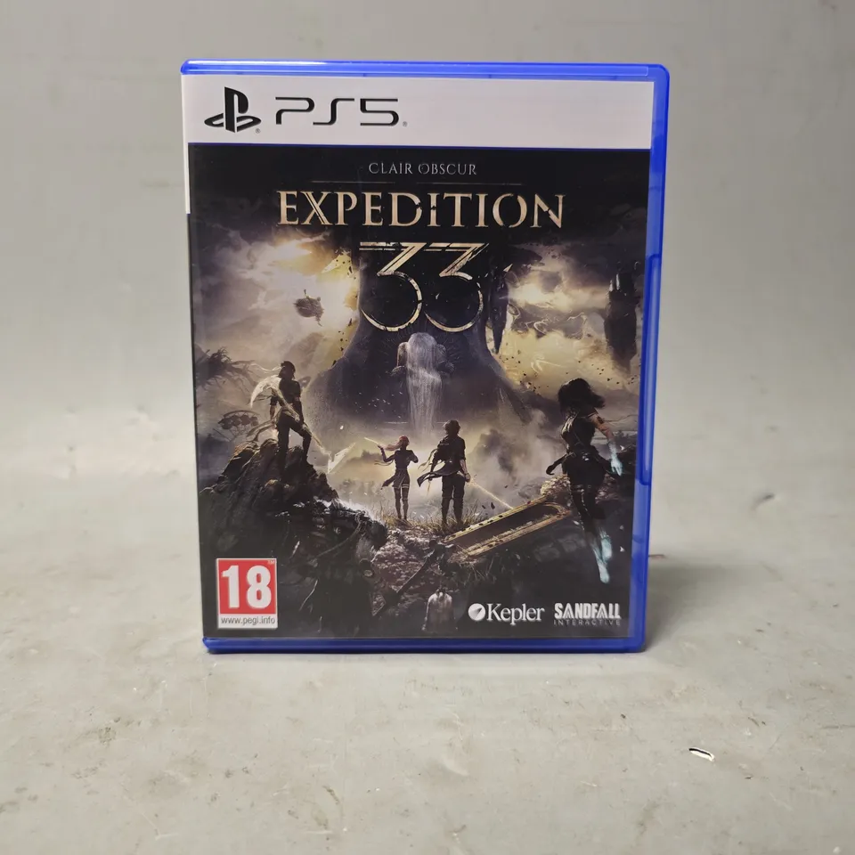 PLAYSTATION 5 CLAIR OBSCUR EXPEDITION 33 