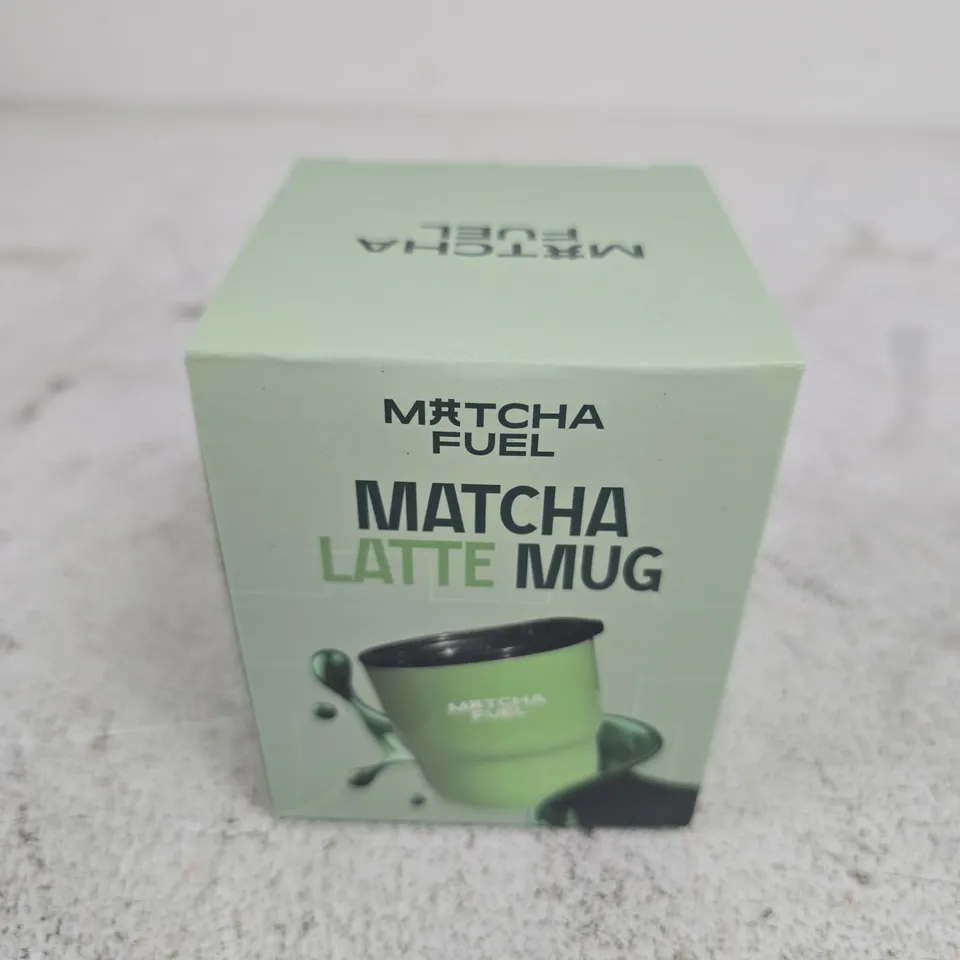 MATCHA LATTE MUG – GREEN (MATCHA FUEL)