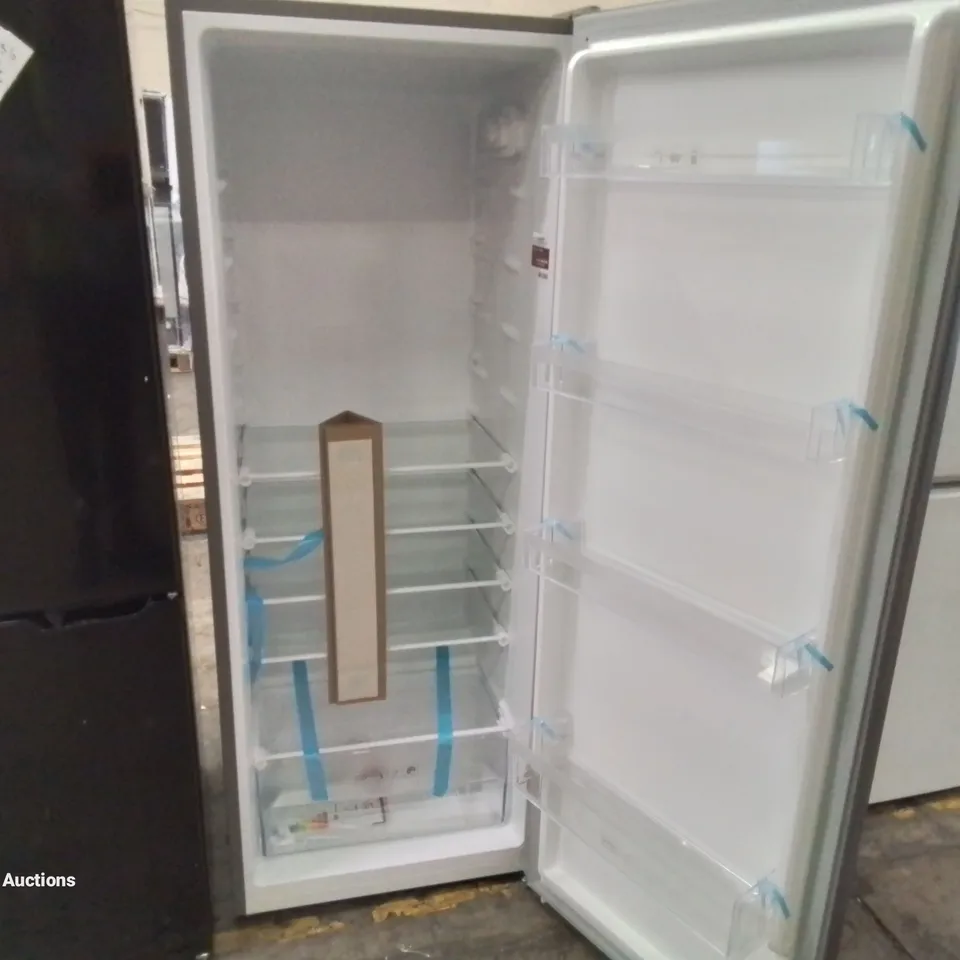 RUSSELL HOBBS RH55LF143SS 242L LARDER FRIDGE, 55CM WIDE, 4 SHELVES, 4 DOOR RACKS, LED LIGHT, STAINLESS STEEL [ENERGY CLASS F]